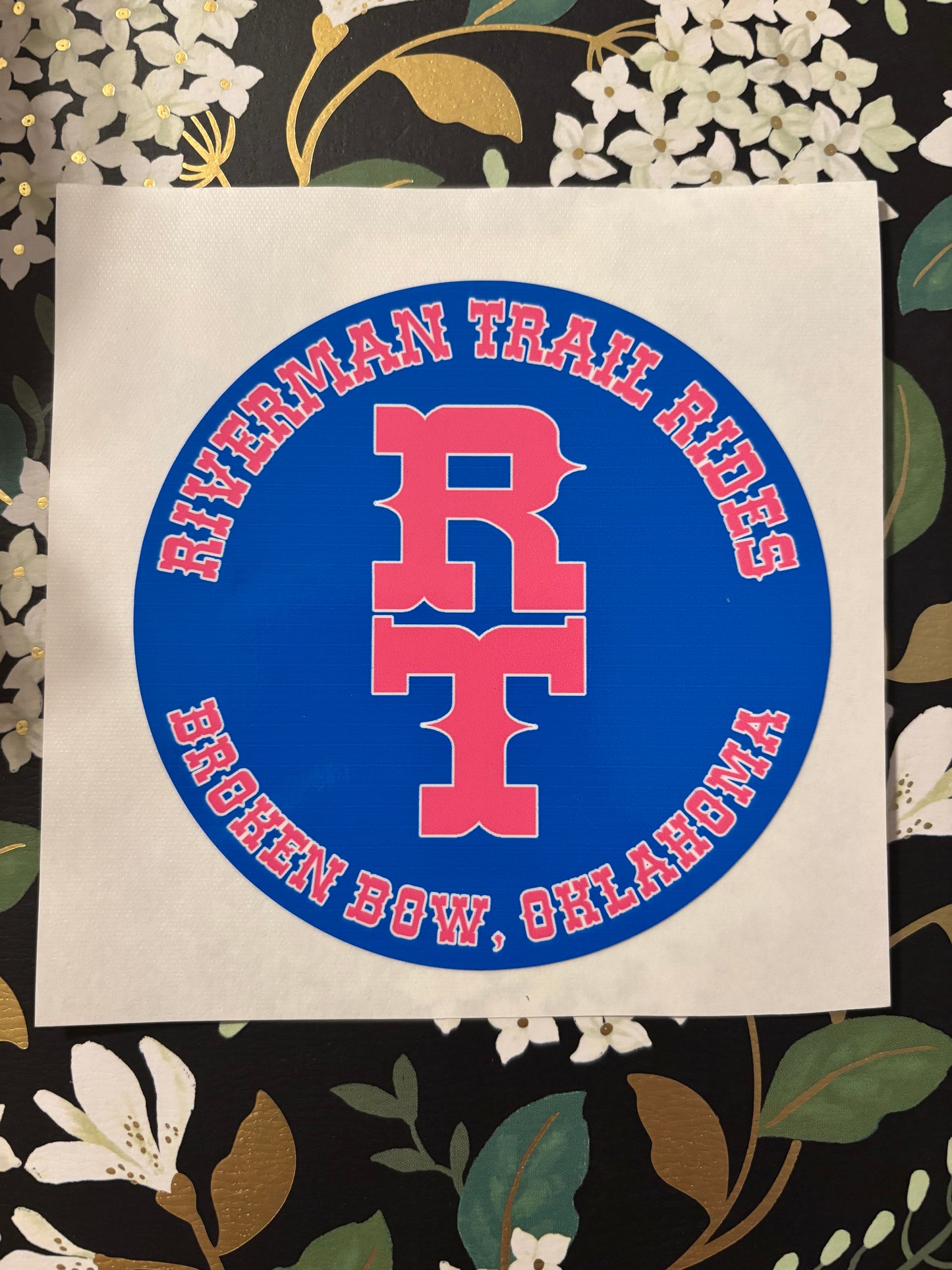 RT Circle Logo Stickers