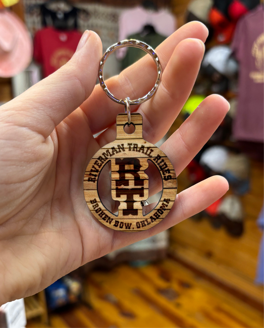 RT Circle Keychain