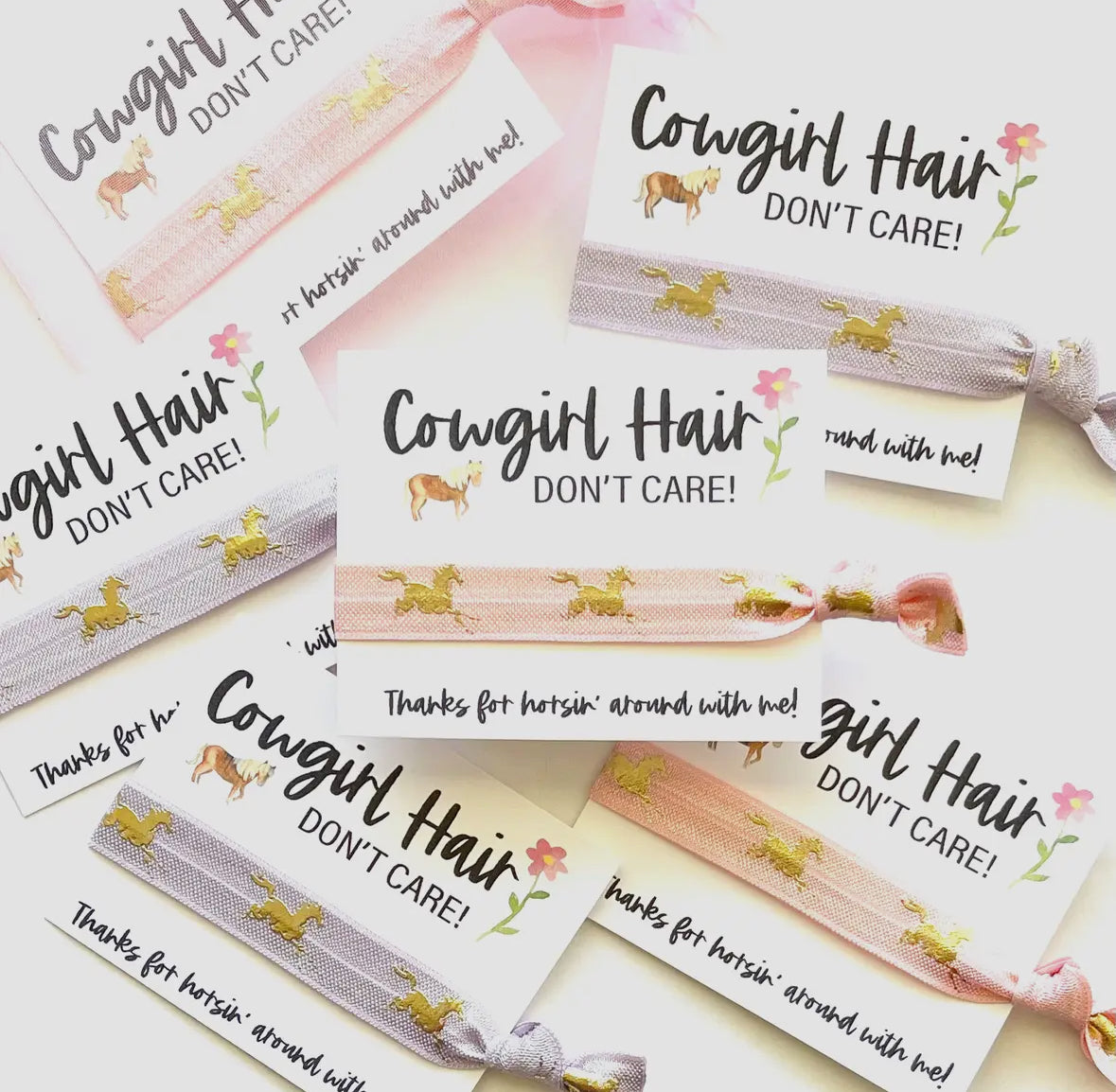 “Cowgirl Hair” Hair Ties