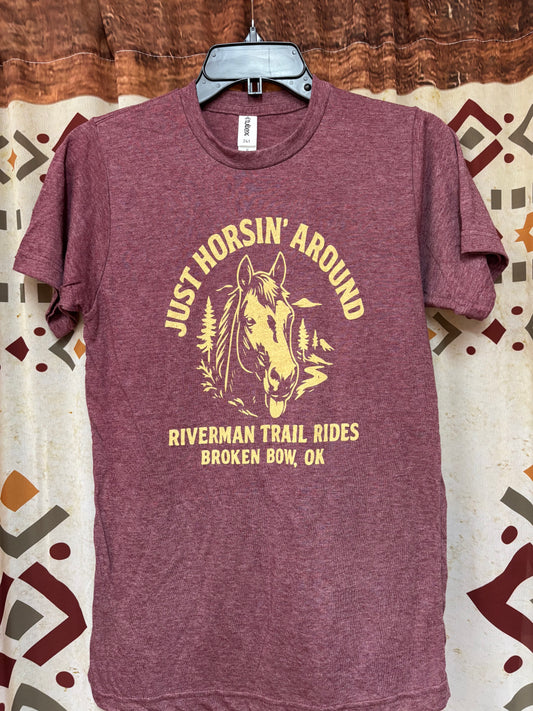 Horsin’ Around Tee - Adult