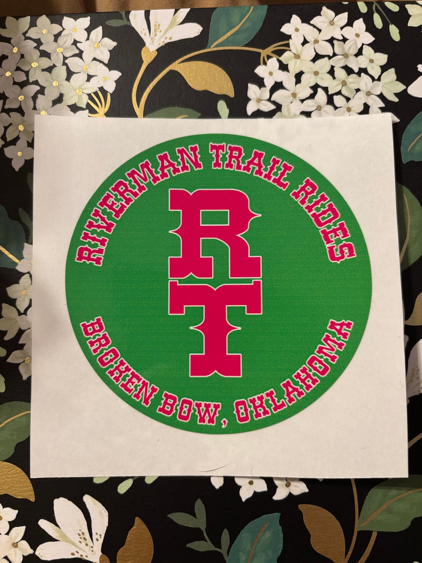 RT Circle Logo Stickers