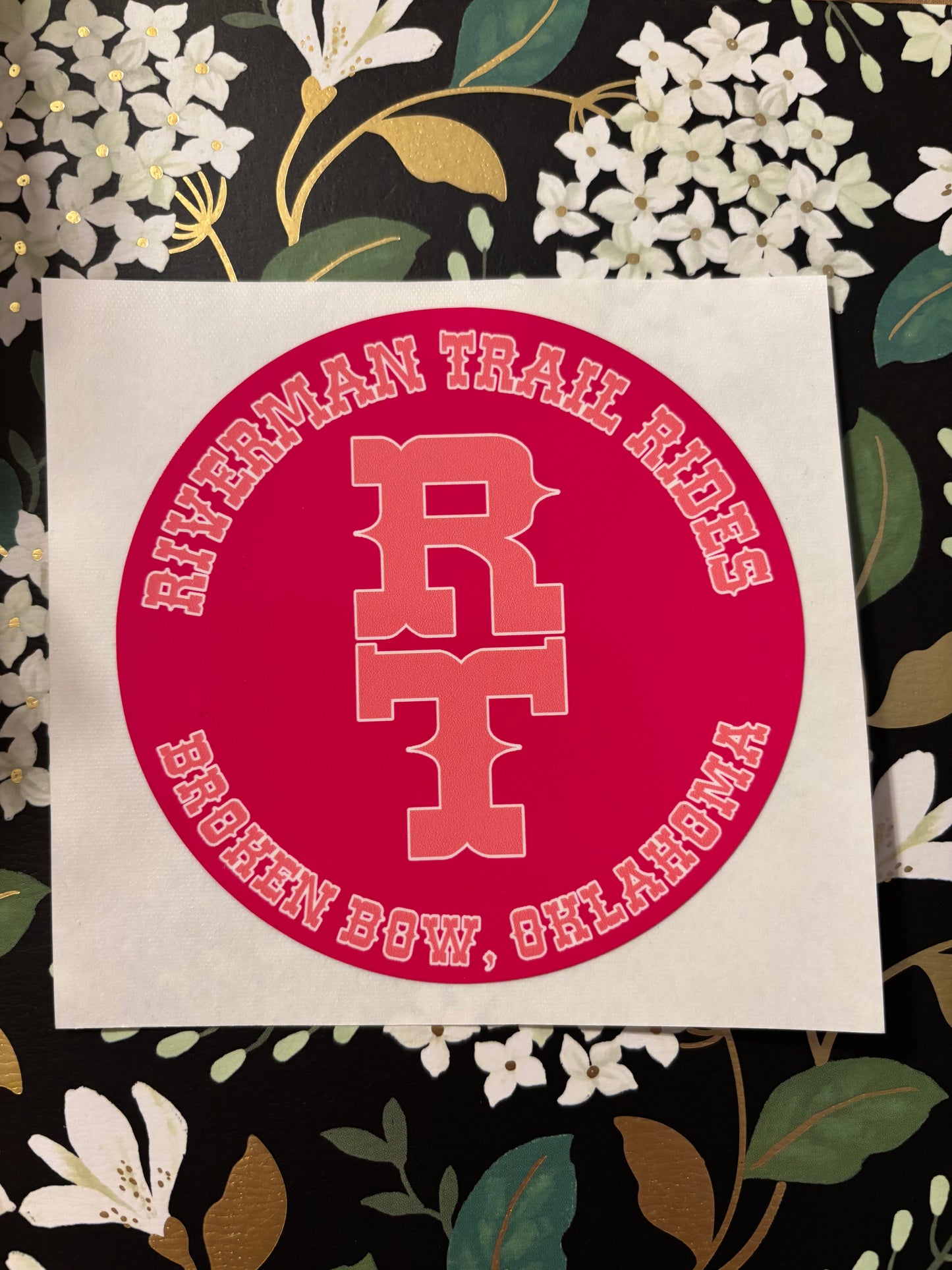 RT Circle Logo Stickers