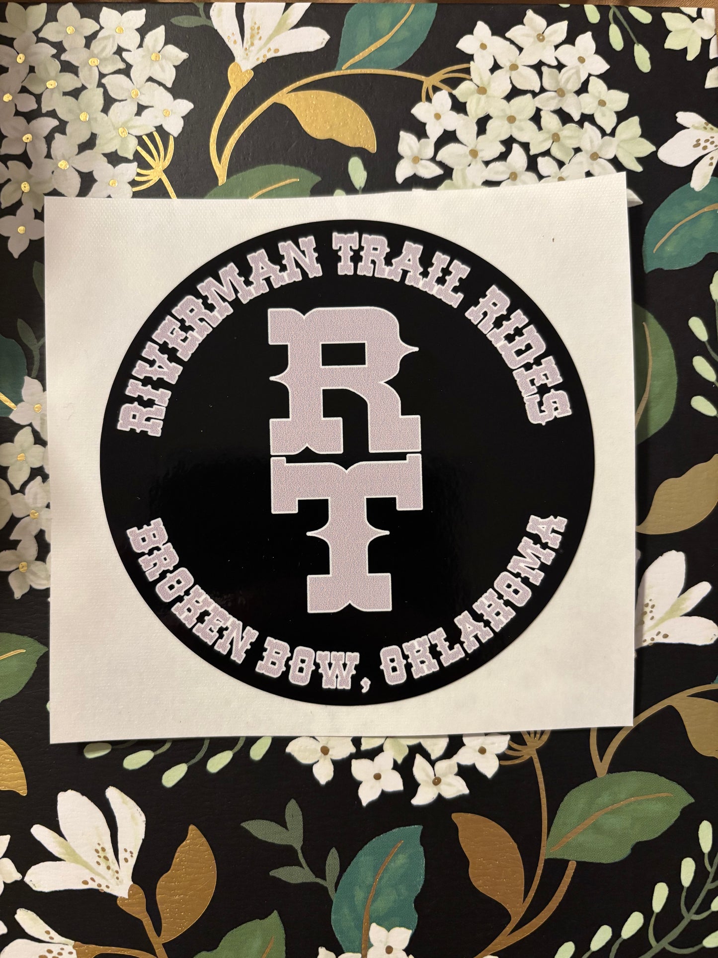 RT Circle Logo Stickers