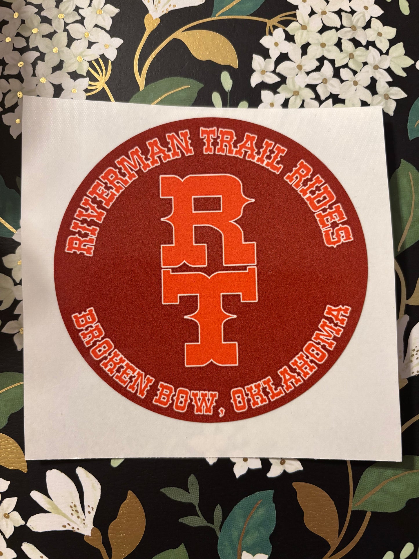 RT Circle Logo Stickers