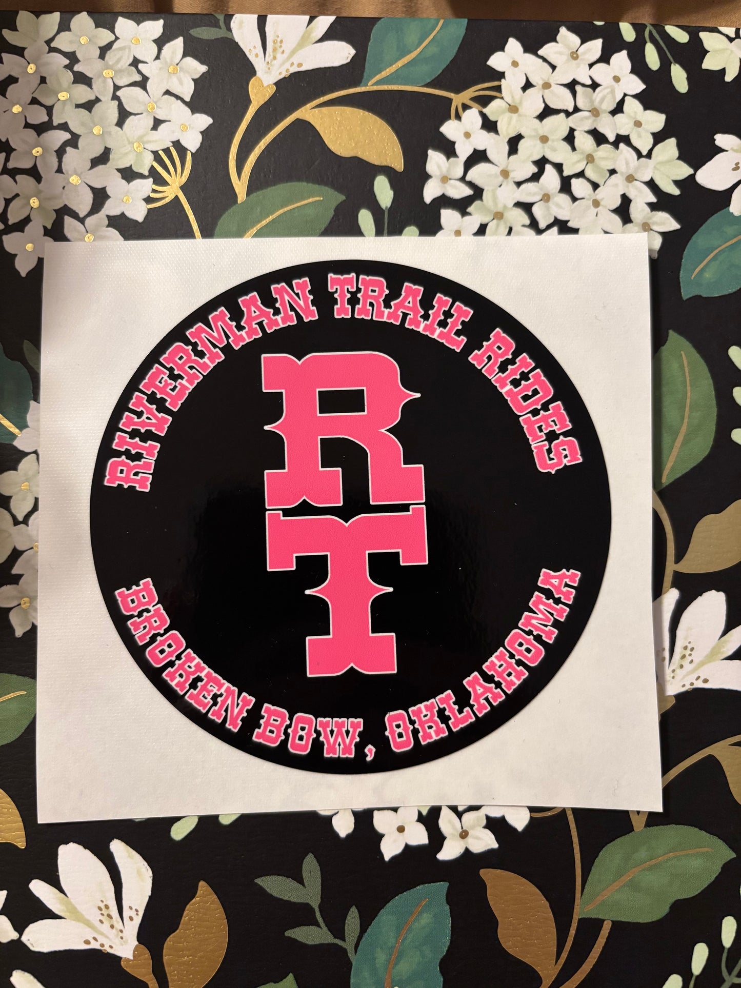 RT Circle Logo Stickers